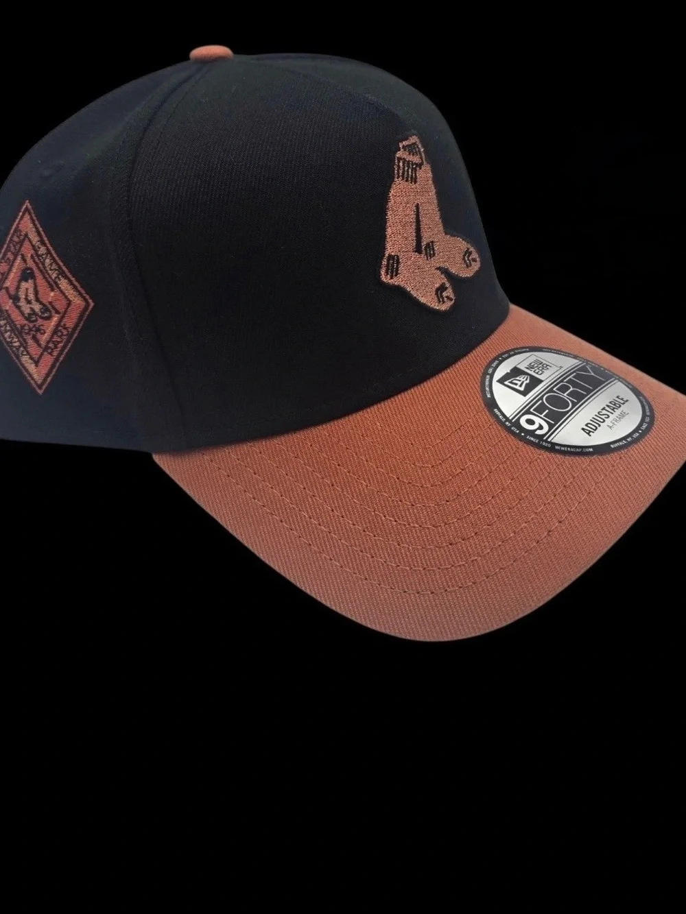 New Era Two-Tone Black and Rust Boston 1946 All Star Red Sox